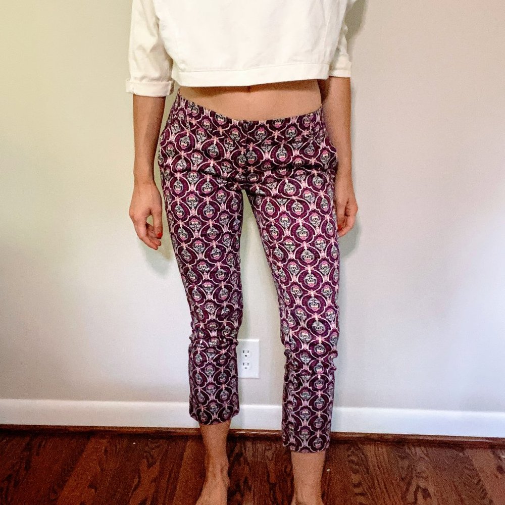The Limited Drew Fit Patterned Trousers - 0/S